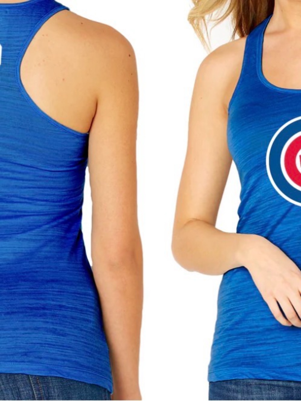 MLB Royal Blue Racerback Cubs XS
